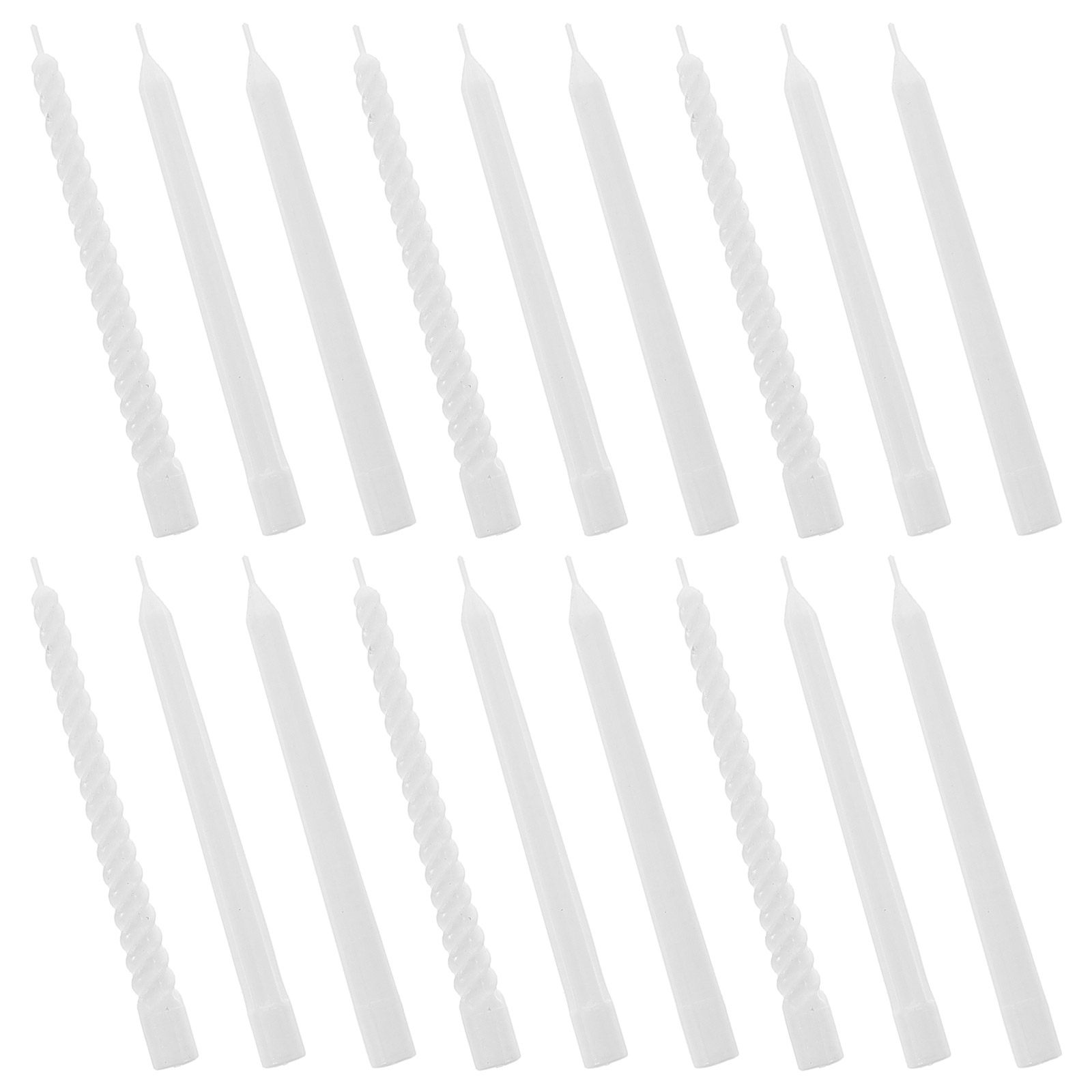 Candle Wax Scale - 18Pcs 1:6 Scale Mini Candles Realistic
