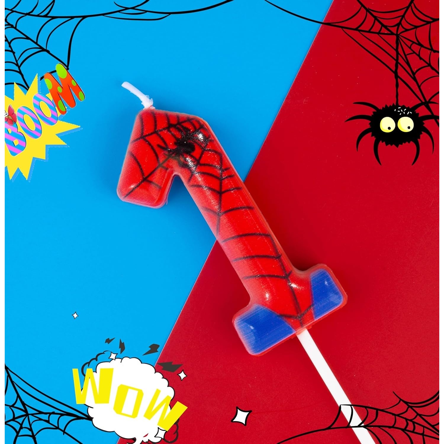 Candle Supplies Usa - Spider Party 0-9 Birthday Candles, Video