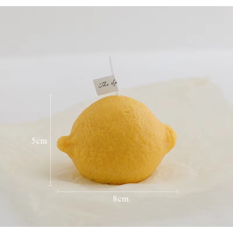 Candle Supplies Usa - Custom Home Decoration Lemon Candle Photo