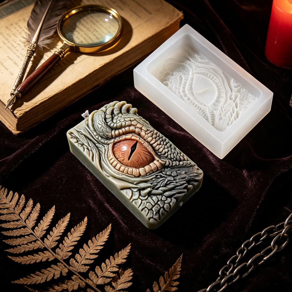 [Dragon Eye Silicone Mold]-Emb - Candle Wax Scale 评论和价格