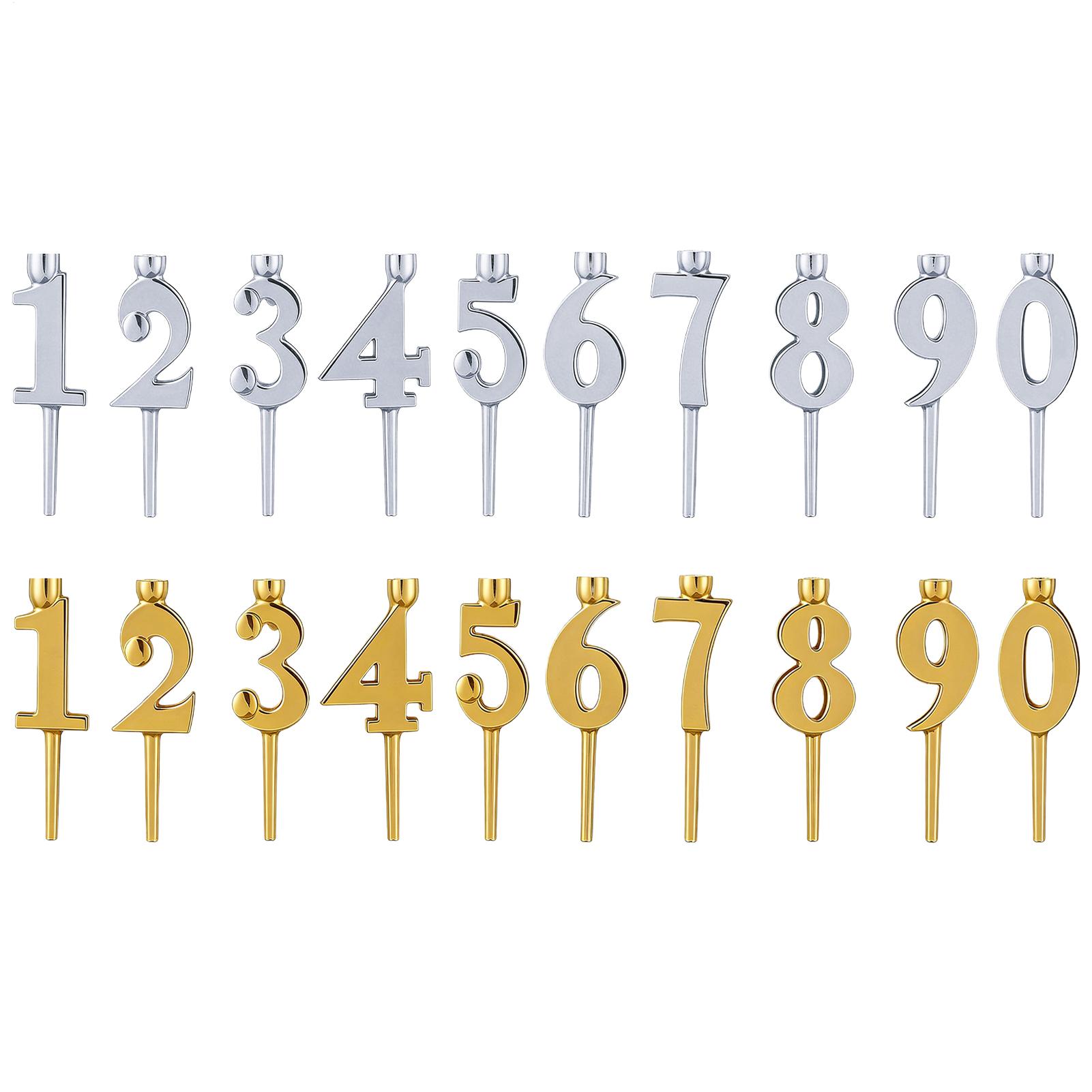 Number Birthday Candle Holders - Candle Supplies Usa 评论和价格