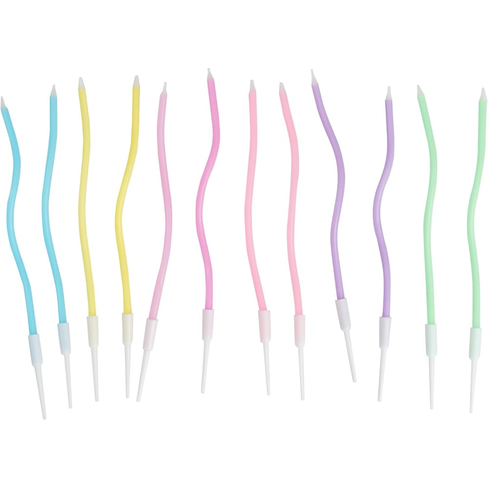 Rainbow Spiral Birthday Cake C - Candle Supplies Usa 评论和价格