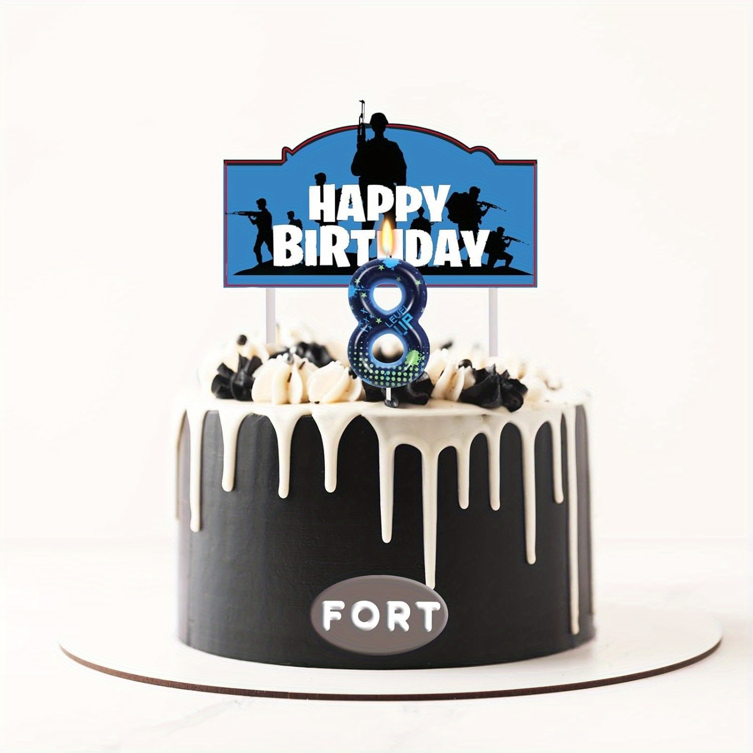 Blue Game Boy 0-9 Birthday Can - Candle Supplies Usa 评论和价格