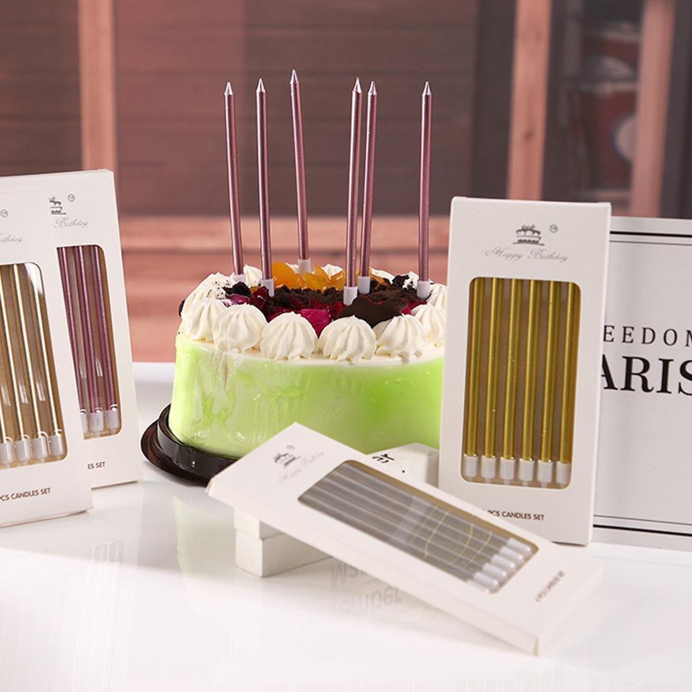 6/18pcs Metal Gold Silver Birt - Candle Supplies Usa 评论和价格