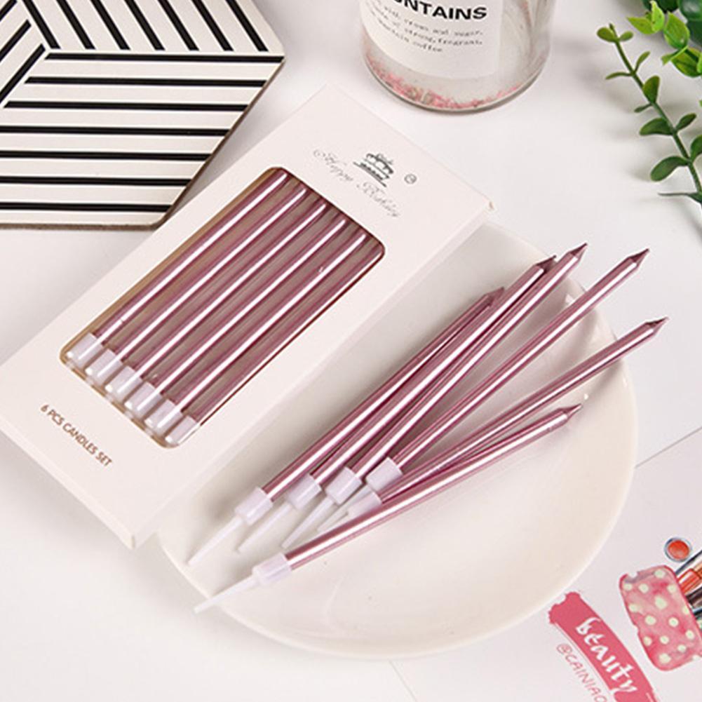 6/18pcs Metal Gold Silver Birt - Candle Supplies Usa 评论和价格