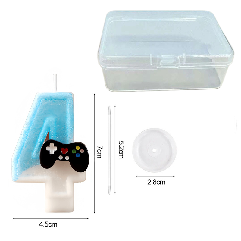 Cute Video Game Number Birthda - Candle Supplies Video 评论和价格