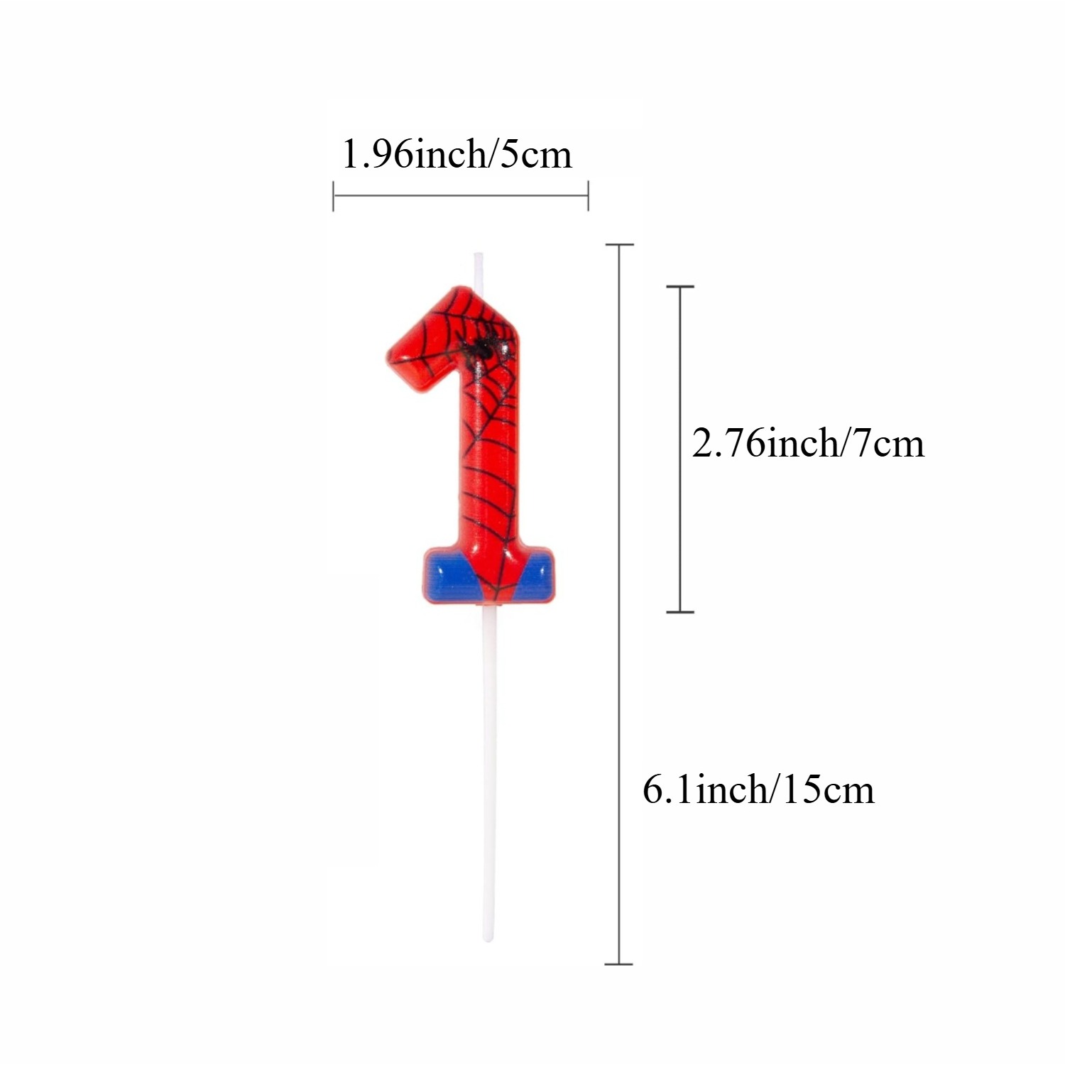 Spider Party 0-9 Birthday Cand - Candle Supplies Usa 评论和价格