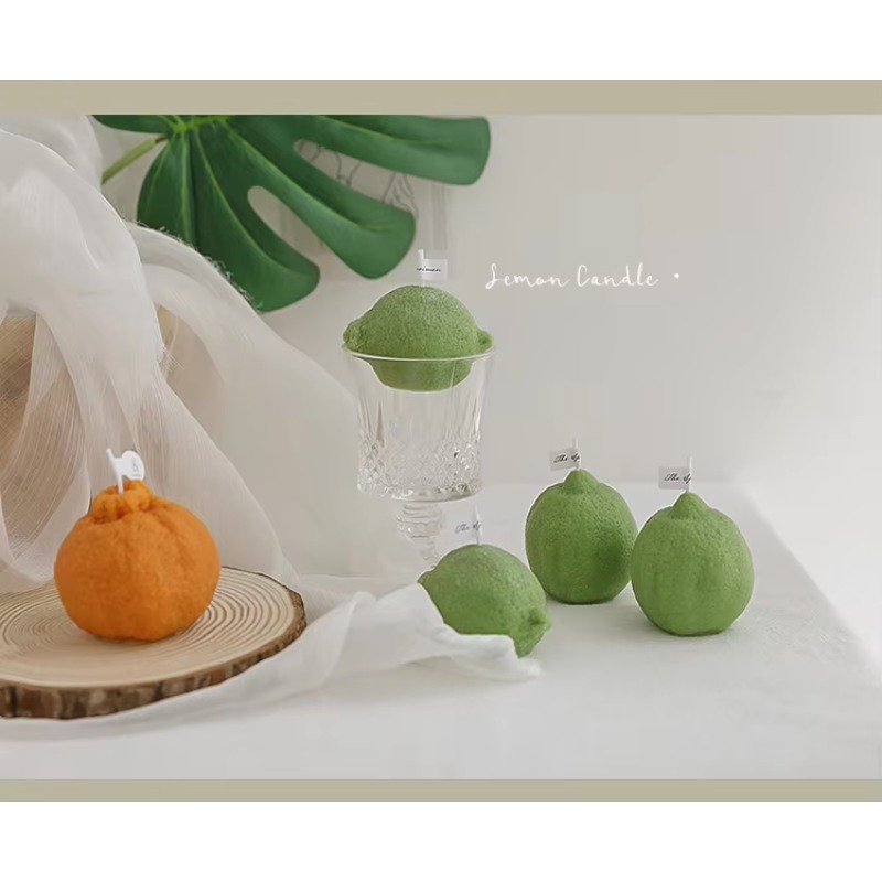 Custom Home Decoration Lemon C - Candle Supplies Usa 评论和价格