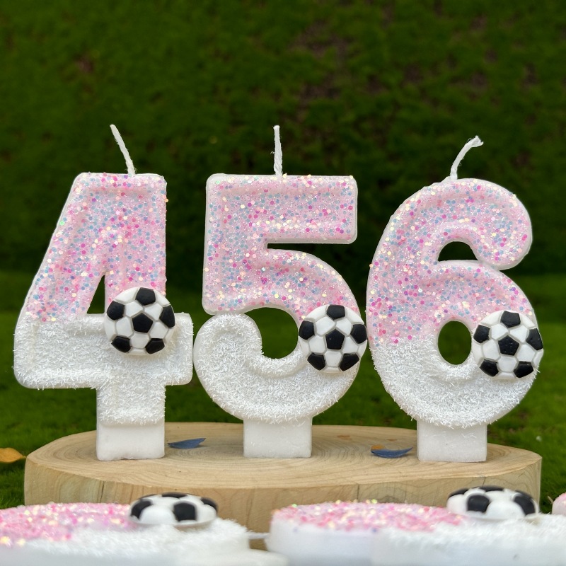 Pink White Sequins Sports Foot - Candle Supplies Usa 评论和价格